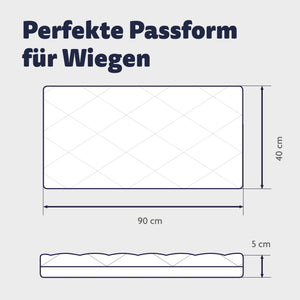 Wiegenmatratze Allegro 90x40 cm