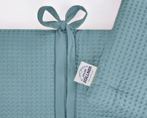 Nest waffle piqué light grey