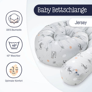 Jersey Bettschlange, Savanne Grau