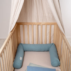 Bed snake waffle piqué Dune