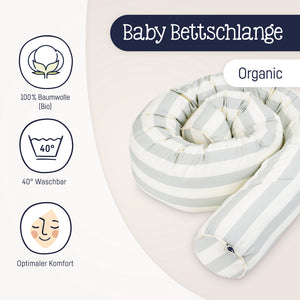 Bed snake Organic Stripes