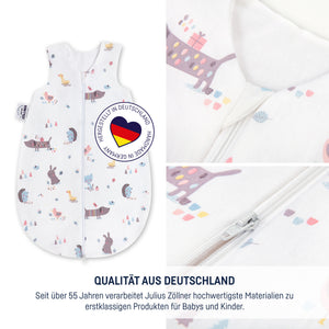 Jersey Schlafsack - Crazy Animals