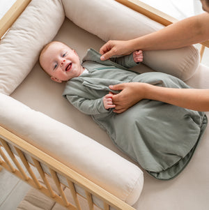 Babyschlafsack Kombi Moon & Star, Aloe