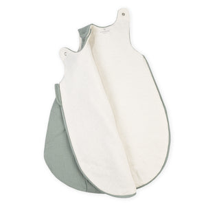 Musselin Babyschlafsack, Grün