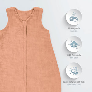 Musselin Sommerschlafsack, Dune