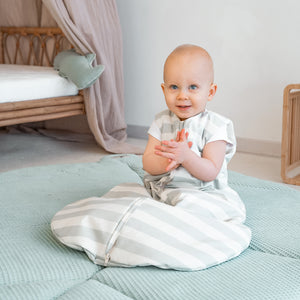 Organic sleeping bag, Stripes