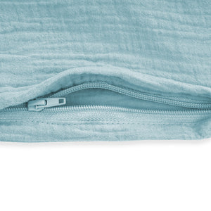Bettwäsche aus Baumwollmusselin, denim