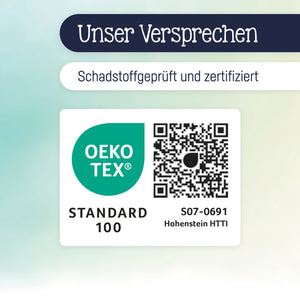 Stillkissen mit Knopf, Organic Rainbow