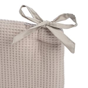 Nest waffle pique seashell