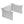 Nest waffle piqué light grey