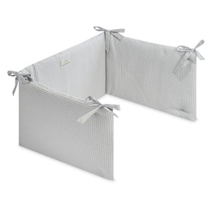 Nest waffle piqué light grey