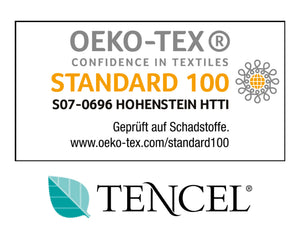 Tencel Spannbettlaken für Kinderbetten von 60/120 - 70/140 cm
