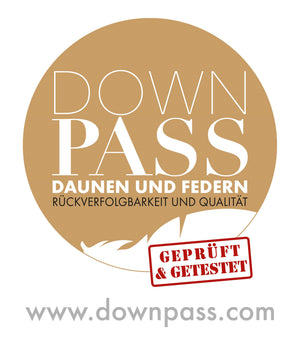 Kindersteppdecke, Baby Daune